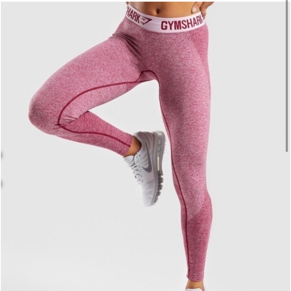 Red Marl Flex Leggings
